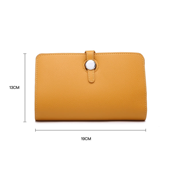 Long Purse/Clutch | Mustard