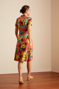 Emmy Dress Paraiso | Apricot Pink