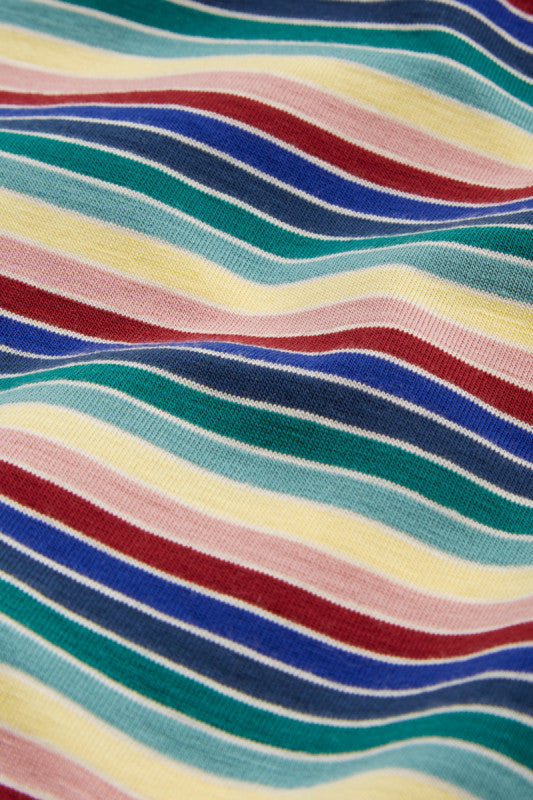 Juno Skirt Piccolo Stripe | Ribbon Red