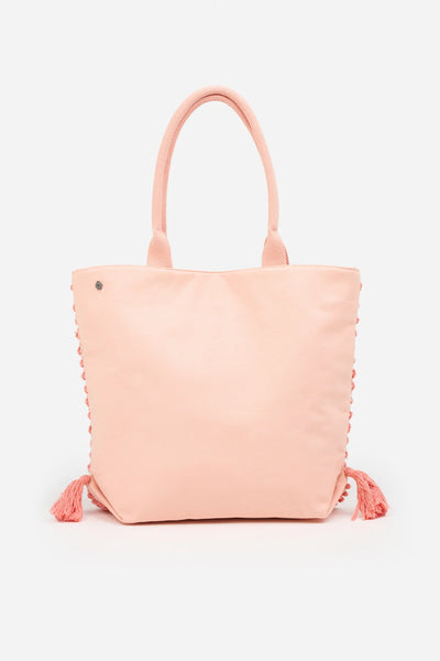 Texture Beach Bag | Coral