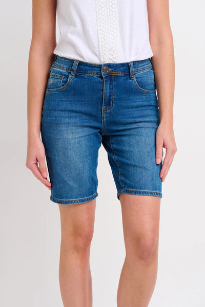 Patra Denim Shorts | Blue