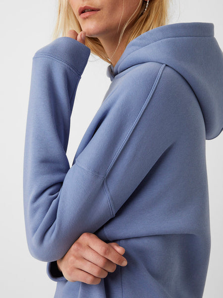 Soft Sweat Longline Hooded Top | J7SAE | Riviera Blue