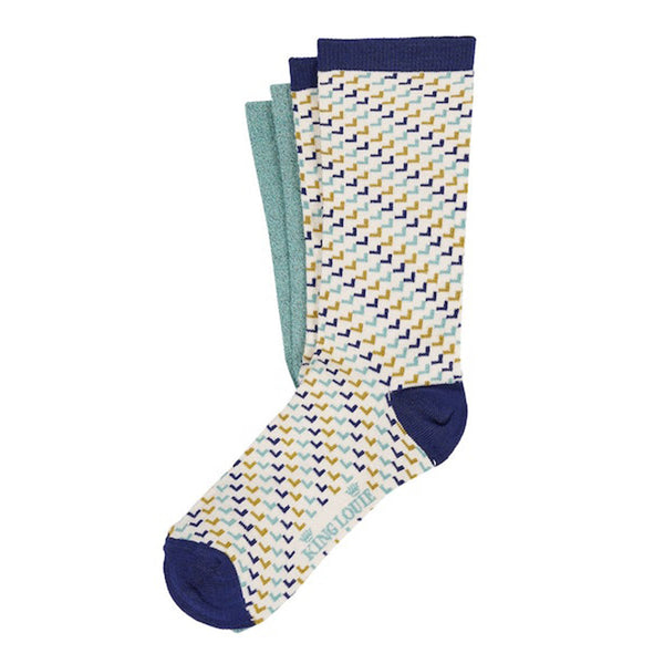 Gift Boxed Socks Cubanelle | Streeple Blue