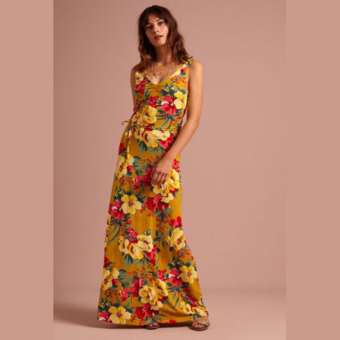Anna Dress Maxi Lavish | Spice Yellow