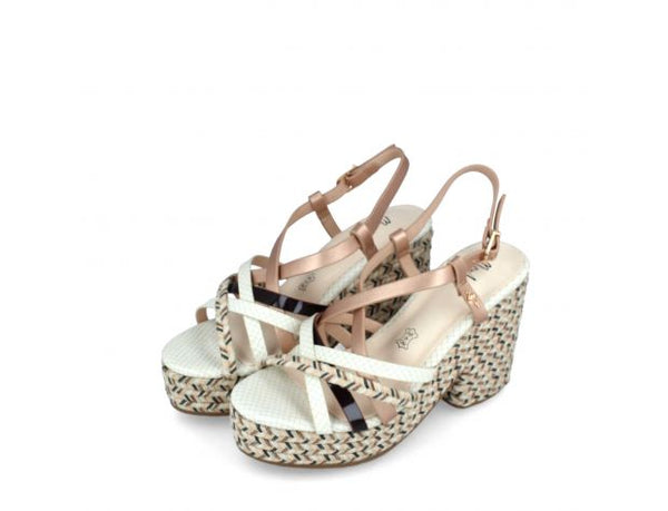 Balmuccia Platform Sandal | 022274 | Nude Pink