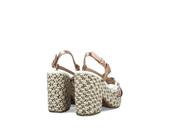 Balmuccia Platform Sandal | 022274 | Nude Pink