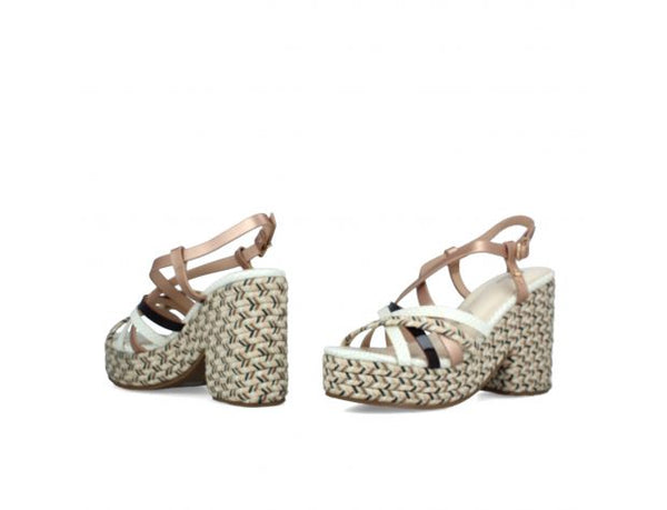 Balmuccia Platform Sandal | 022274 | Nude Pink