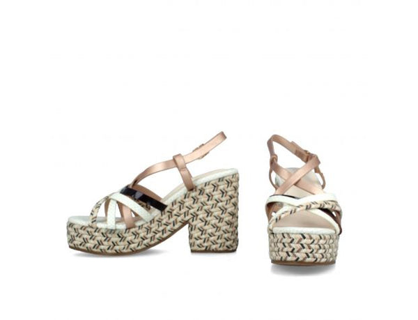 Balmuccia Platform Sandal | 022274 | Nude Pink