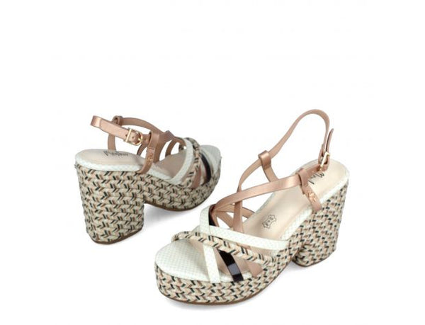 Balmuccia Platform Sandal | 022274 | Nude Pink