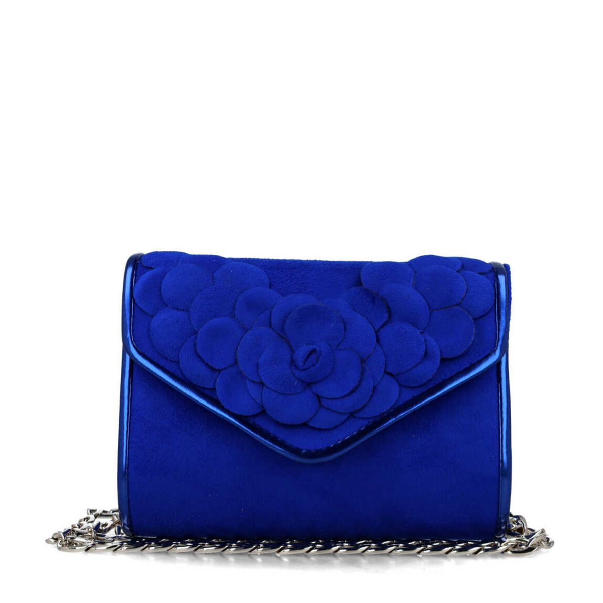 Fenonte | Occasion Bag With Chain | Royal Blue