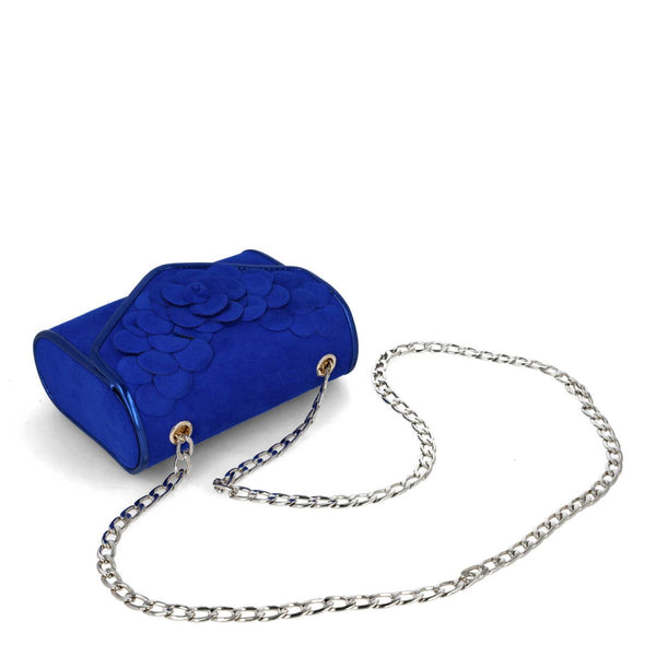 Fenonte | Occasion Bag With Chain | Royal Blue