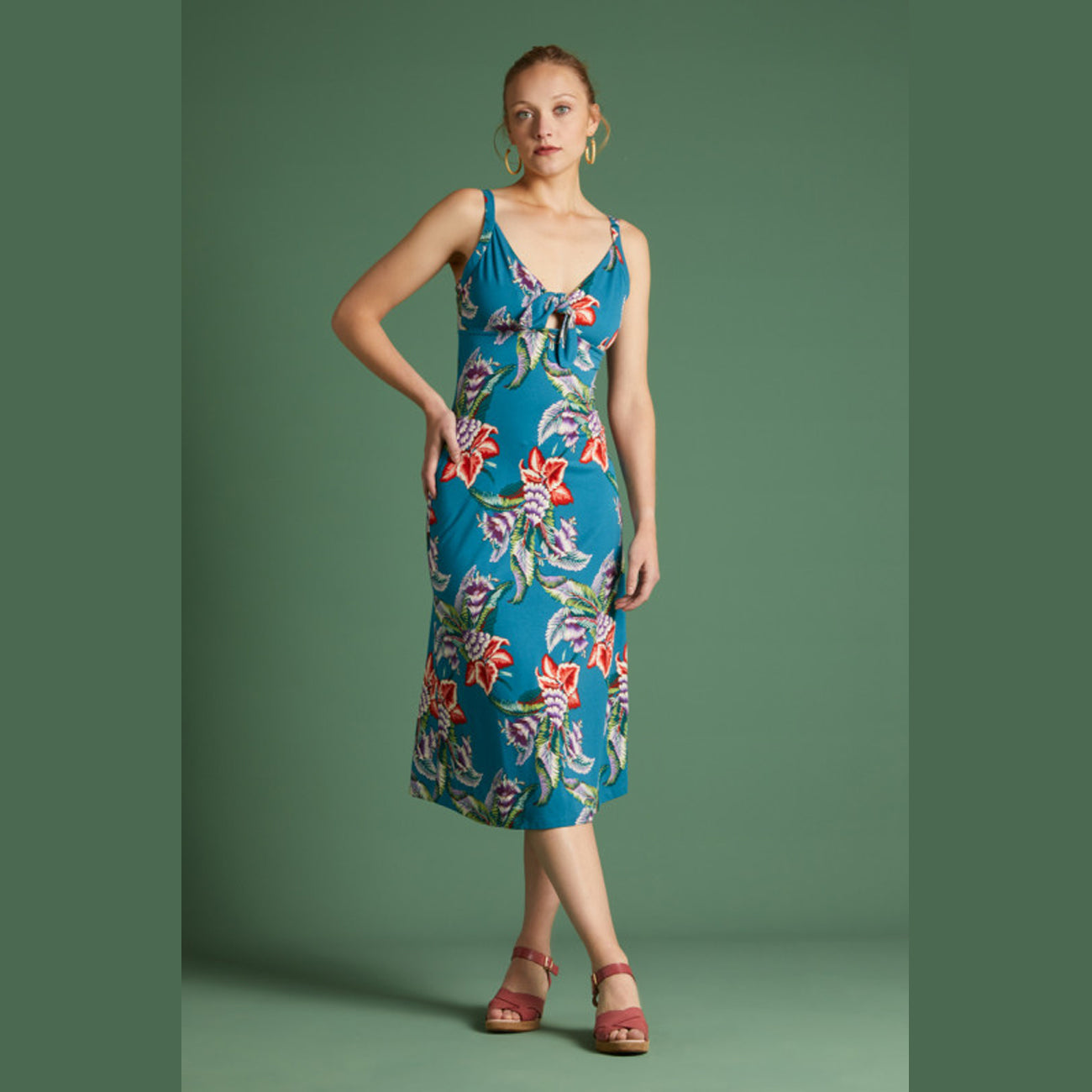 Gisele Dress Topanga | Storm Blue