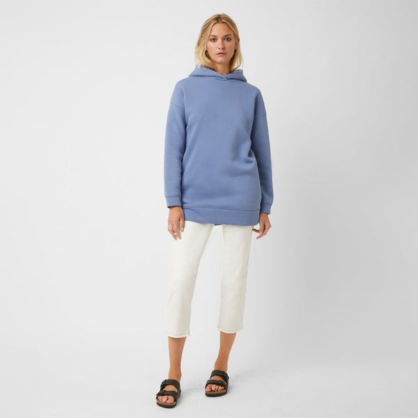 Soft Sweat Longline Hooded Top | J7SAE | Riviera Blue