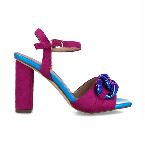 Reticuli High Heeled Sandal | Violet