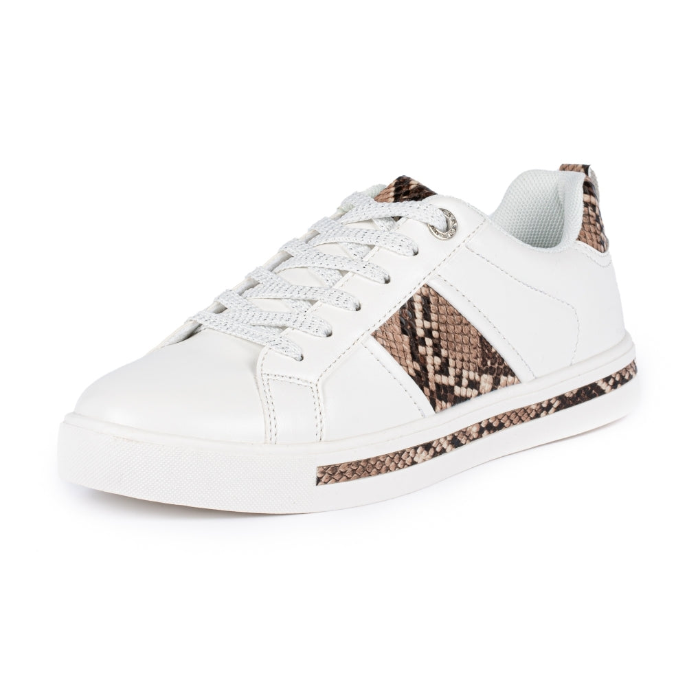 Miller Fashion Trainer White Pink Flamingo Boutique Kent