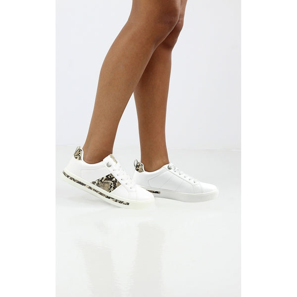 Miller Fashion Trainer | White