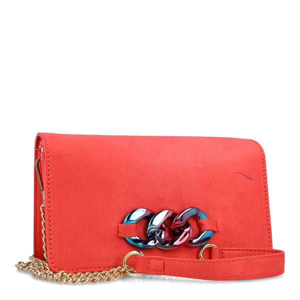 Reticuli Evening Bag | Coral