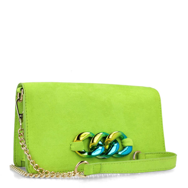 Reticuli Evening Bag | Lime