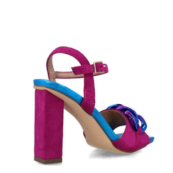 Reticuli High Heeled Sandal | Violet