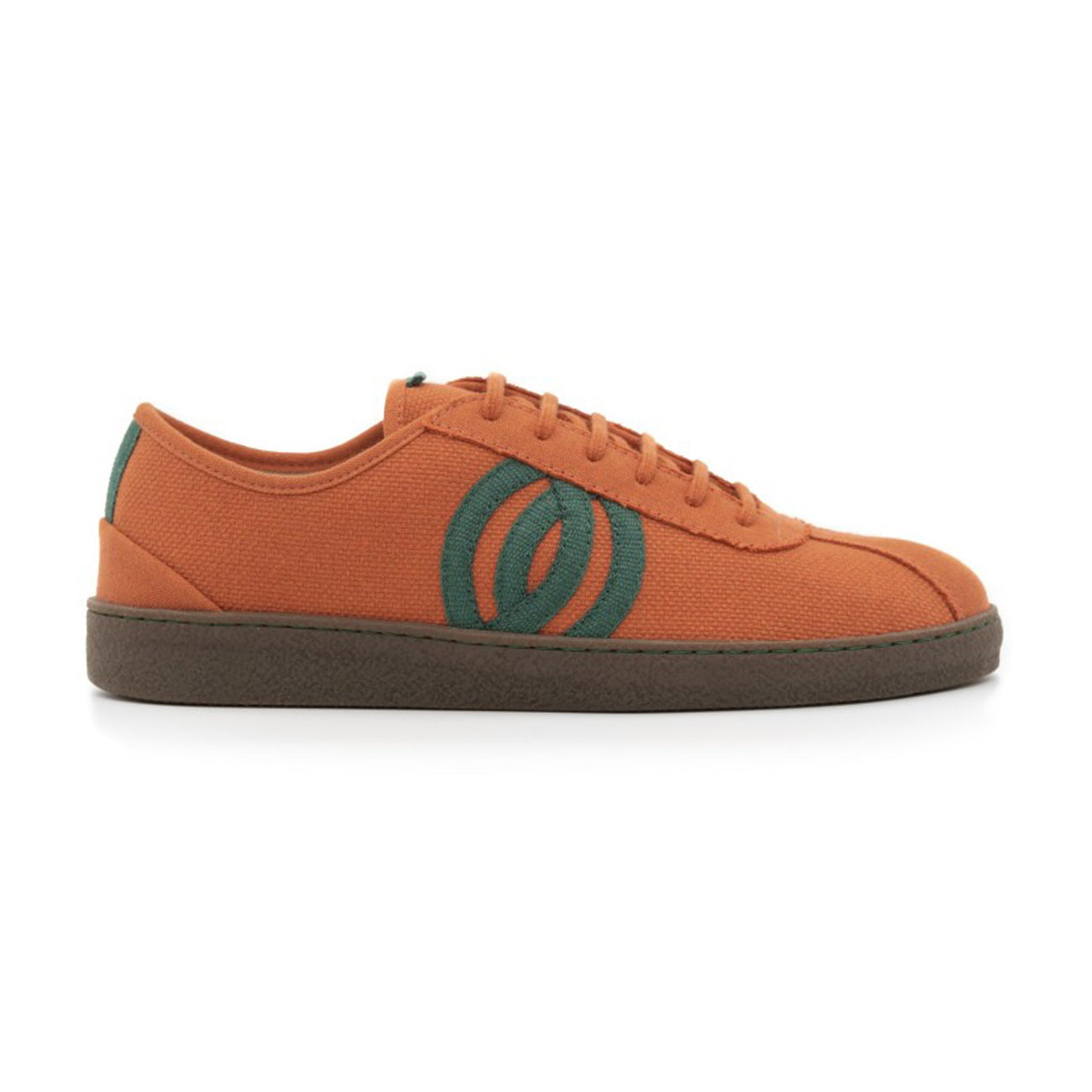 Diogenes | Vegan Recycled Cotton Trainer | Orange