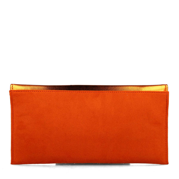 Vulpecula Metallic Clutch Bag | Mango