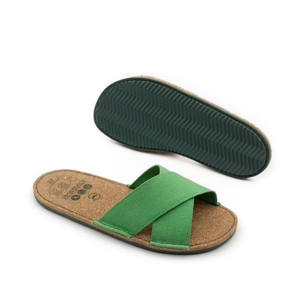 Alanis | Recycled Cotton Sandal | Kiwi